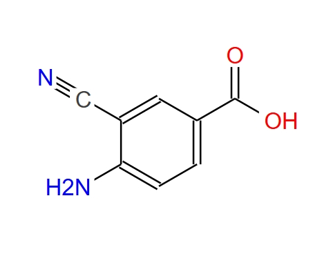 4-氨基-3-氰基苯甲酸,4-amino-3-cyanobenzoic acid