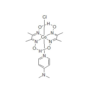 4-(二甲氨基)吡啶]二(丁二酮肟)氯化钴(III),(4-dimethylaminopyridine)bis(dimethylglyoximato) Cobalt(III) chloride