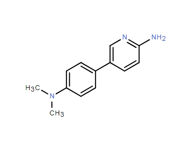 5-[4-(二甲基氨基)苯基]-2-氨基吡啶,5-[4-(Dimethylamino)phenyl]-2-pyridinamine