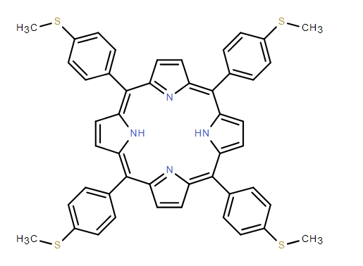 21H,23H-Porphine, 5,10,15,20-tetrakis[4-(methylthio)phenyl]-,21H,23H-Porphine, 5,10,15,20-tetrakis[4-(methylthio)phenyl]-