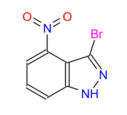 3-溴-4-硝基-1H-吲唑,3-BROMO-4-NITRO (1H)INDAZOLE