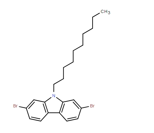 9H-Carbazole, 2,7-dibromo-9-decyl-,9H-Carbazole, 2,7-dibromo-9-decyl-