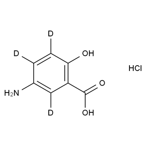 美沙拉胺-D3 盐酸盐,Mesalamine-d3 HCl