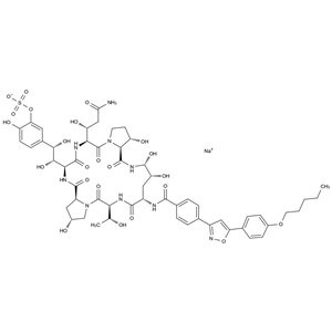 米卡芬净杂质14钠盐,Micafungin Impurity 14 Sodium Salt