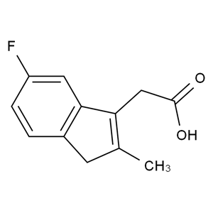 CATO_2-（5-氟-2-甲基-3-茚基）乙酸_32004-66-3_97%