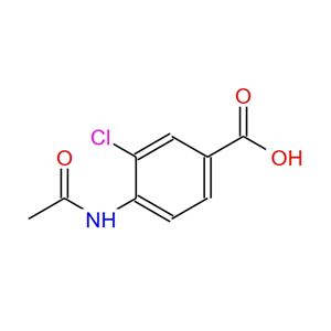 3-氯-4-乙酰氨基苯甲酸