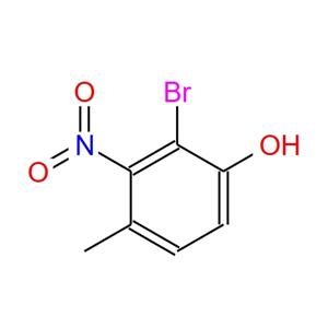 2-溴-3-硝基-4-甲基苯酚,2-bromo-4-methyl-3-nitro-phenol