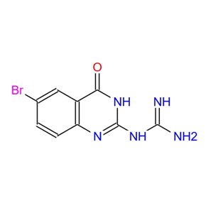 N-(6-溴-4-羥基喹唑啉-2-基)胍