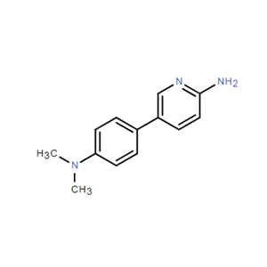 5-[4-(二甲基氨基)苯基]-2-氨基吡啶,5-[4-(Dimethylamino)phenyl]-2-pyridinamine