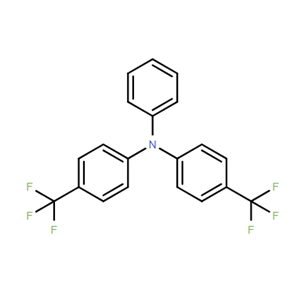 Benzenamine, N-phenyl-4-(trifluoromethyl)-N-[4-(trifluoromethyl)phenyl]-,Benzenamine, N-phenyl-4-(trifluoromethyl)-N-[4-(trifluoromethyl)phenyl]-