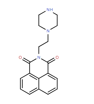 2-(2-PIPERAZIN-1-YLETHYL)-1H-BENZO[DE]ISOQUINOLINE-1,3(2H)-DIONE,2-(2-PIPERAZIN-1-YLETHYL)-1H-BENZO[DE]ISOQUINOLINE-1,3(2H)-DIONE