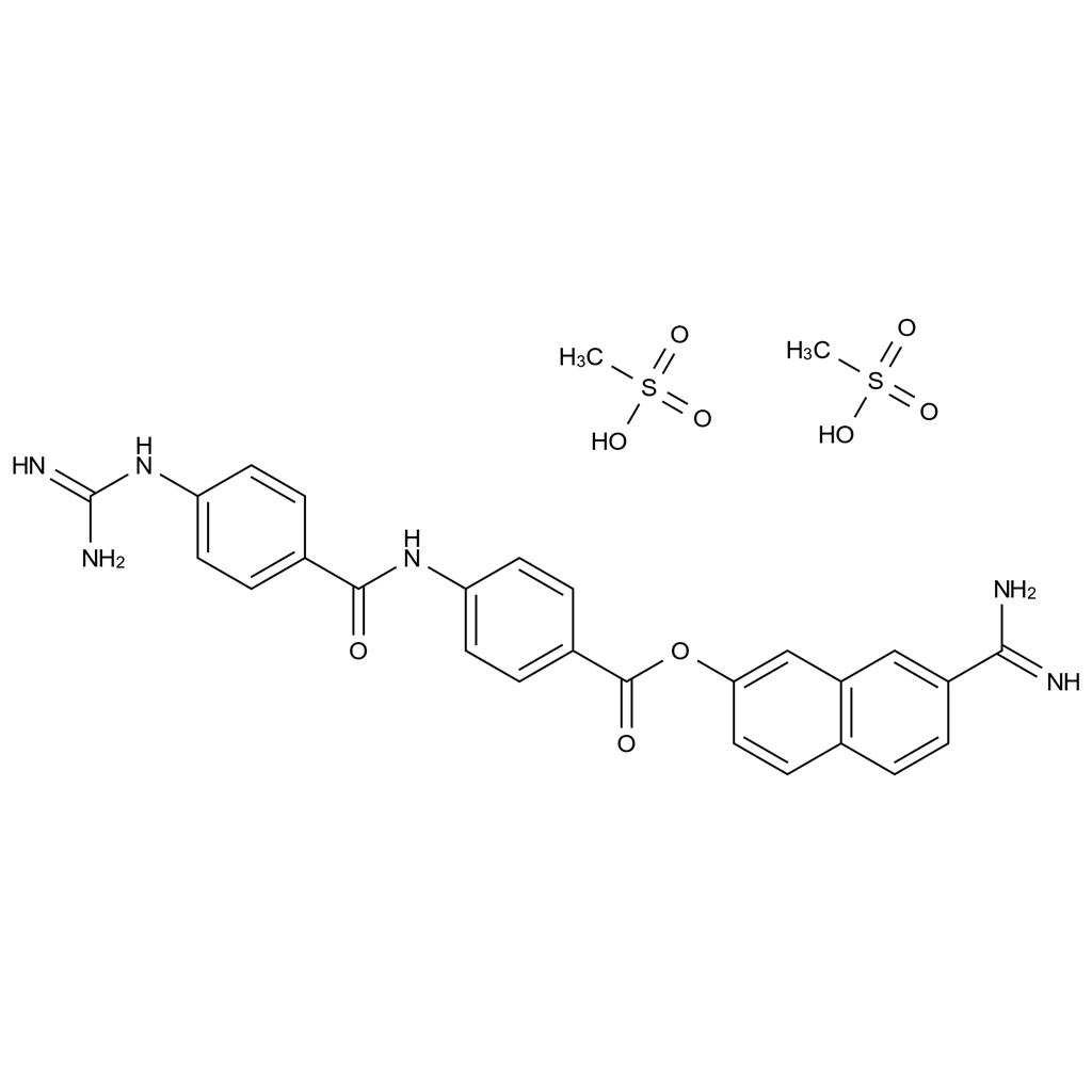 萘莫司他雜質13二甲磺酸鹽,Nafamostat Impurity 13