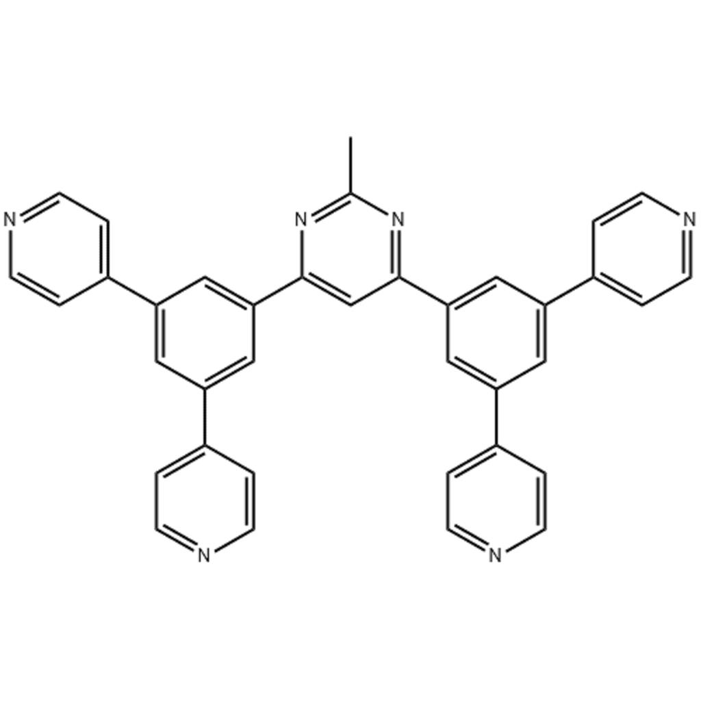 4,6-雙(3,5-二(4-吡啶)基苯基)-2-甲基嘧啶,4,6-Bis(3,5-di(pyridin-4-yl)phenyl)-2-MethylpyriMidine