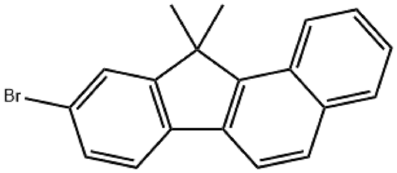 9-溴-11,11-二甲基-11H-苯并[A]芴,9-bromine-11,11-dimethyl-11H-benzo[a]fluorene