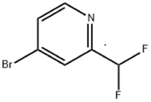 2-二氟甲基-4-溴吡啶,4-Bromo-2-(difluoromethyl)pyridine