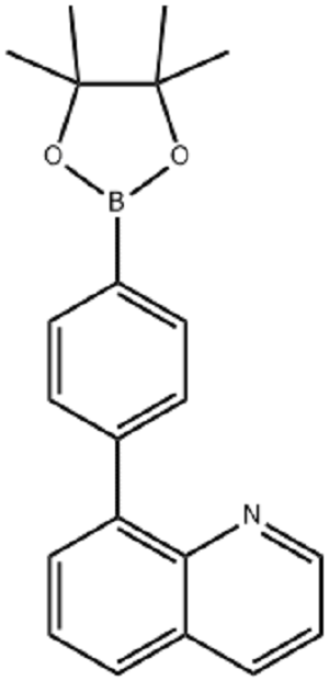 4-(喹啉-8 基)苯硼酸頻哪醇酯,4-(quinoliN-8-yl)phenylbornic acid,pinacol ester