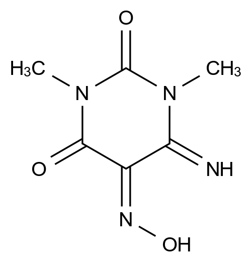 5-(羥基亞氨基)-6-亞氨基-1,3-二甲基二氫嘧啶-2,4(1H,3H)-二酮,5-(Hydroxyimino)-6-imino-1,3-dimethyldihydropyrimidine-2,4(1H,3H)-dione