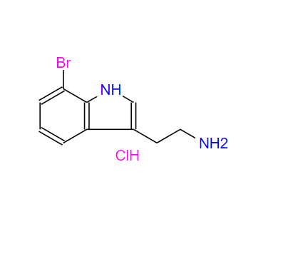 2-(7-溴-1H-吲哚-3-基)乙胺鹽酸鹽,2-(7-bromo-1H-indol-3-yl)ethanamine hydrochloride