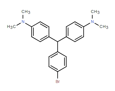 Benzenamine, 4,4'-[(4-bromophenyl)methylene]bis[N,N-dimethyl-,Benzenamine, 4,4'-[(4-bromophenyl)methylene]bis[N,N-dimethyl-