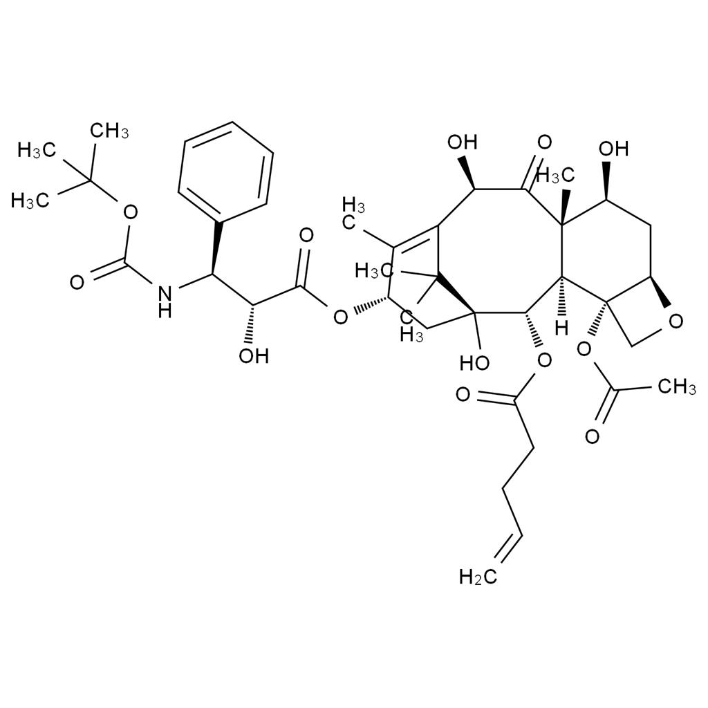 2-脫苯甲?；?2-戊烯酰基多西他賽,2-Debenzoxyl 2-pentenoyl docetaxel