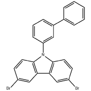 3,6-二溴-9-(3-聯(lián)苯基)咔唑