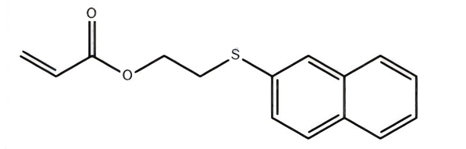 2-（2-萘硫酚基）乙基丙烯酸酯,2-Propenoic acid 2-(2-naphthalenylthio)ethyl ester