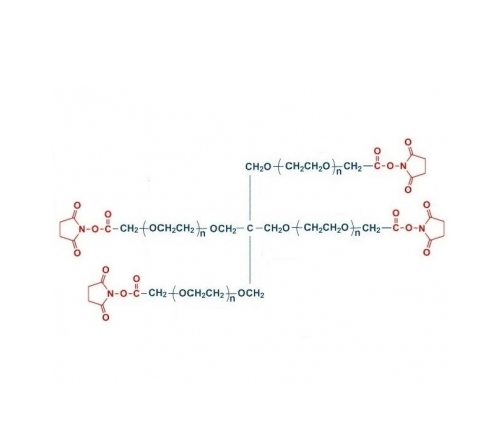 四臂聚乙二醇琥珀酰亞胺乙酸酯,4aPEG-SCM