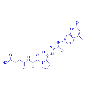 弹性蛋白酶三肽底物Suc-APA-AMC,Suc-Ala-Pro-Ala-AMC