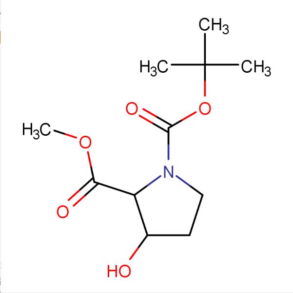 (2S,3R)-1-叔丁基 2-甲基 3-羥基吡咯烷-1,2-二羧酸酯,1-tert-butyl 2-methyl (2S,3R)-3-hydroxypyrrolidine-1,2-dicarboxylate