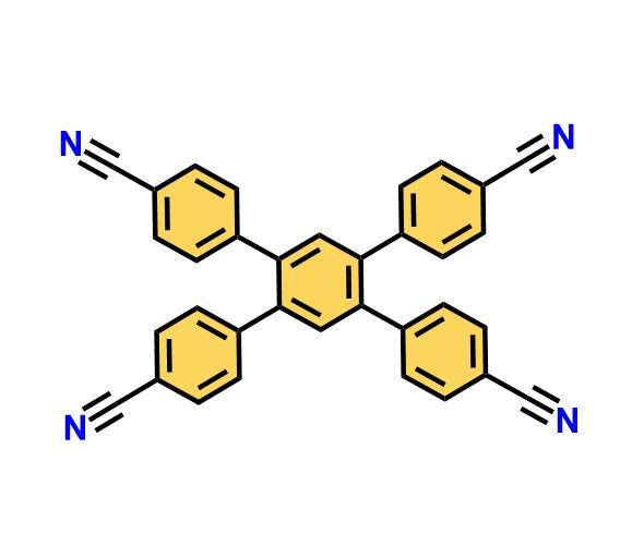 1,2,4,5-四(4-氰基苯基)苯,1,2,4,5-tetrakis(4-cyanophenyl)benzene