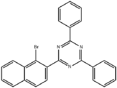 2-(1-溴萘-2-基)-4,6-二苯基-1,3,5-三嗪,2-(1-Bromonaphthalen-2-yl)-4,6-diphenyl-1,3,5-triazine