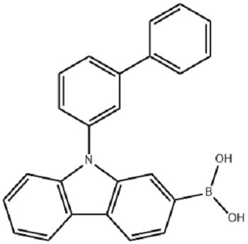 2-硼酸-9-([1,1'-聯(lián)苯]-3-基)咔唑,(9-[1,1'-Biphenyl]-3-yl-9H-carbazol-2-yl)-boronic acid