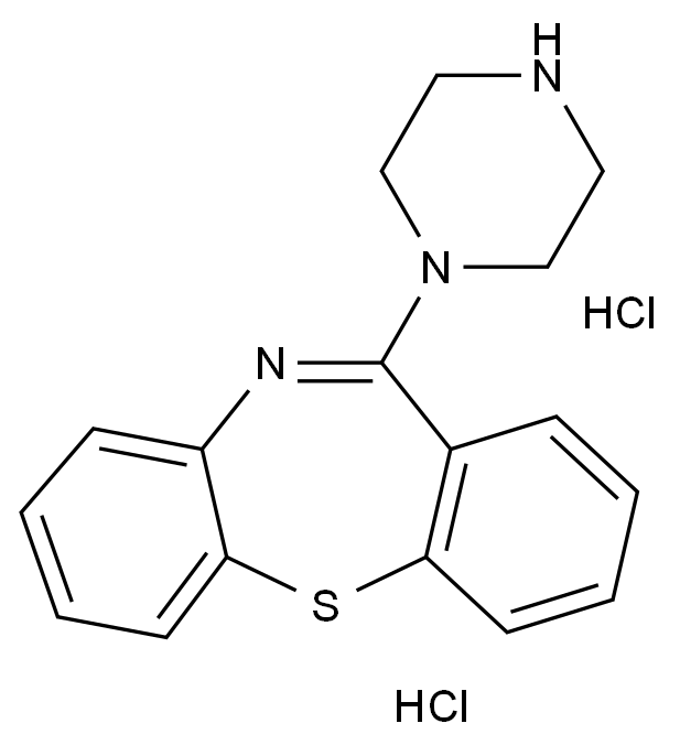 喹硫平EP杂质B二盐酸盐,Quetiapine EP Impurity B Dihydrochloride