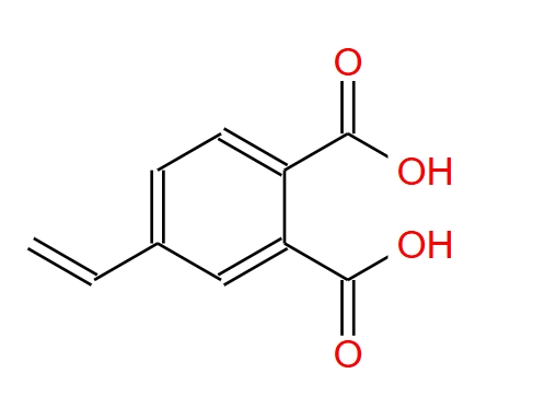 4-乙烯基-1,2-苯二甲酸,4-ethenylbenzene-1,2-dicarboxylic acid