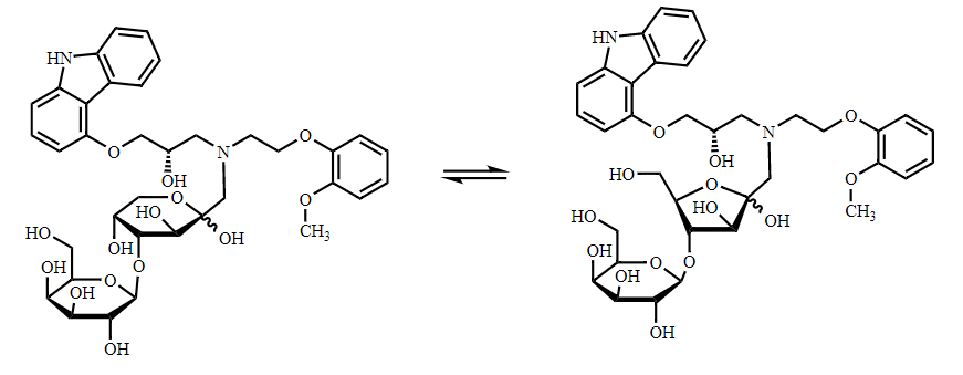 乳果糖基(S)-卡維地洛,Lactulosyl (S)-Carvedilol