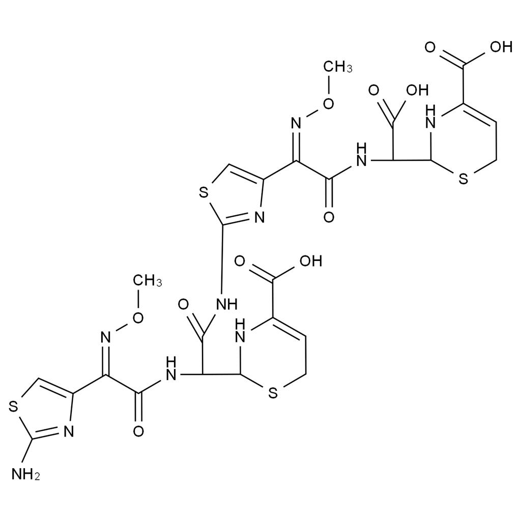 頭孢唑肟開環(huán)二聚體雜質(zhì)55,Ceftizoxime Open-ring Dimer Impurity 55