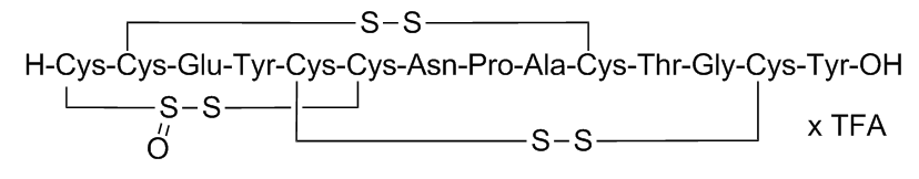 硫酸基-Cys1-利那洛肽 （XTFA盐）,Sulfate Group-Cys1-Linaclotide XTFA Salt