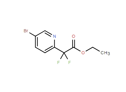 Ethyl 2-(5-bromopyridin-2-yl)-2,2-difluoroacetate,Ethyl 2-(5-bromopyridin-2-yl)-2,2-difluoroacetate