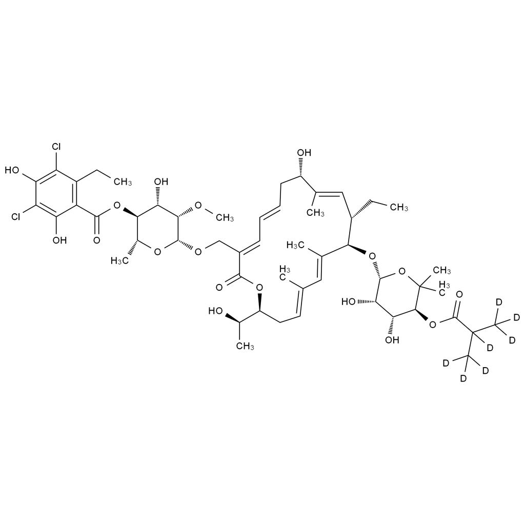 非達霉素-D7,Fidaxomicin-D7