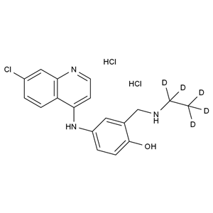 N-去乙基阿莫地喹-d5 2HCl,N-Desethyl Amodiaquine-d5 DiHCl