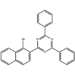 2-(1-溴萘-2-基)-4,6-二苯基-1,3,5-三嗪