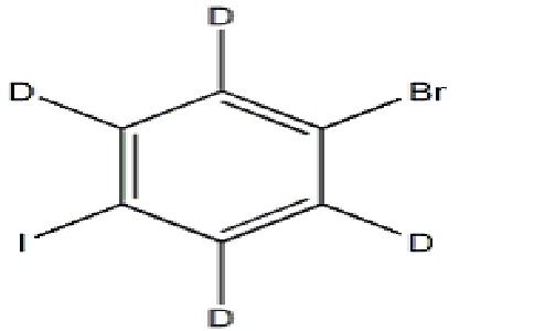 1-溴-2,3,5,6-四氘-4-碘代苯,1-bromo-4-iodo-2,3,5,6-tetradeuteriumbenzene