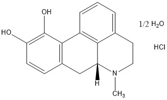 （R）-阿撲嗎啡鹽酸鹽半水合物,(R)-Apomorphine Hydrochloride Hemihydrate