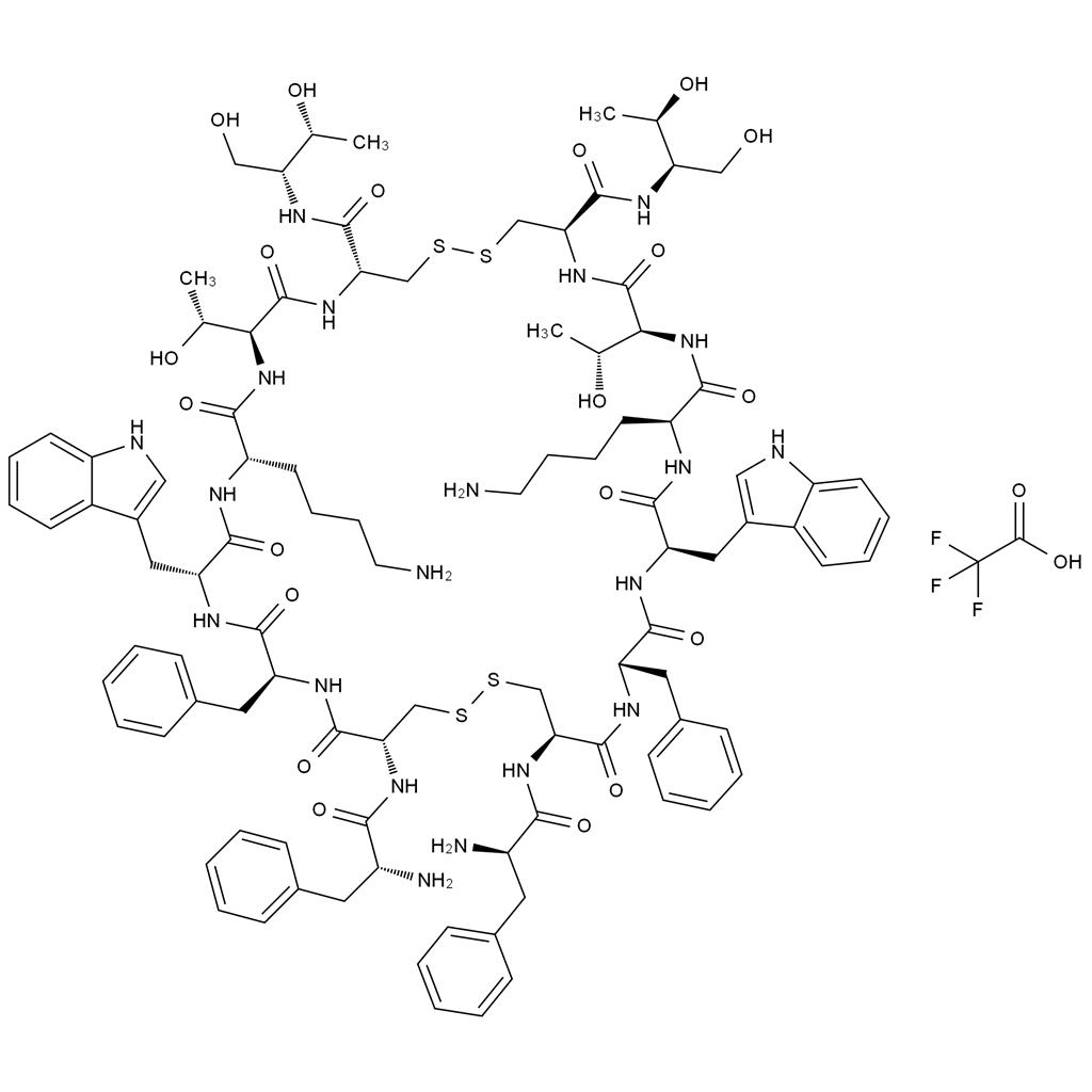 奧曲肽二聚體三氟乙酸鹽 (平行二聚),Octreotide trifluoroacetate salt (Dimer, Parallel)