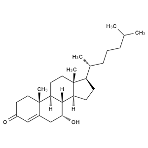 CATO_7a-羥基-4-膽甾烯-3-酮_3862-25-7_97%