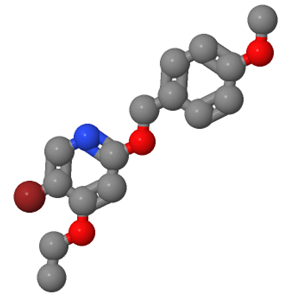 5-溴-4-乙氧基-2-((4-甲氧基芐基)氧基)吡啶；1627857-11-7