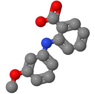 2-[(3-甲氧基苯基)氨基]苯甲酸,2-((3-methoxyphenyl)amino)benzoic acid