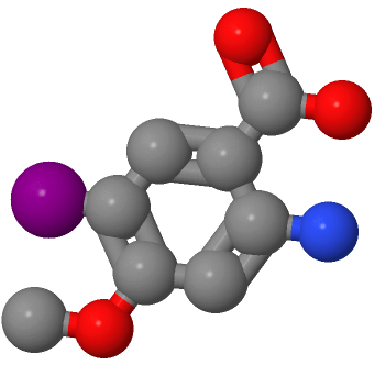 2-氨基-5-碘-4-甲氧基苯甲酸,2-amino-5-iodo-4-methoxybenzoic acid