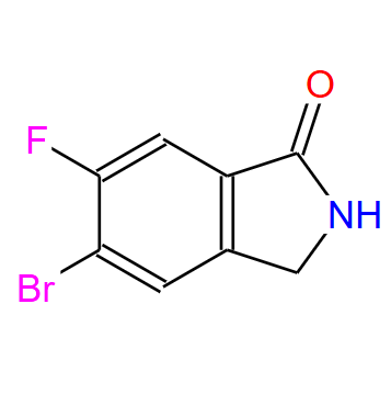 5-溴-6-氟異吲哚啉-1-酮,5-Bromo-6-fluoroisoindolin-1-one