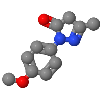 1-(4-甲氧基苯基)-3-甲基-4,5-二氫-1H-吡唑-5-酮,1-(4-methoxy)phenyl-3-methyl-5-pyrazolone